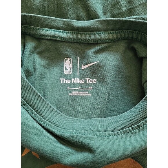 2022-23 Mens Detroit Pistons Team NBA St Cecilia Green L/S Shirt Nike Small - Picture 13 of 15